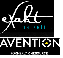 Avention Exakt Marketing logos