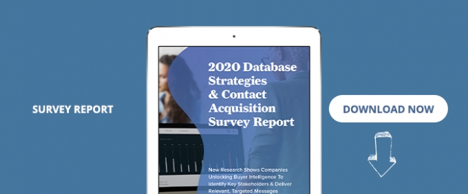 2020 Database Strategies &amp; Contact Acquisition Survey Report