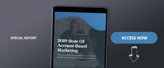 2019 State Of Account-Based Marketing