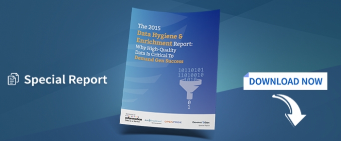 The 2015 Data Hygiene &amp; Enrichment Report: Why High-Quality Data Is Critical To Demand Gen Success